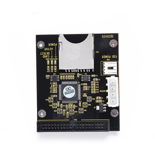 Mustpoint SD SDHC MMC to 3.5" 40Pin Male IDE Adapter Card Big PCB SD-3.5 IDE - Image 1
