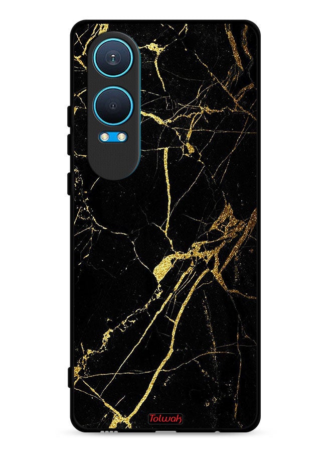 Tolwak OnePlus Nord CE4 Lite 5G Protective Case Cover Crack Marble - Image 1