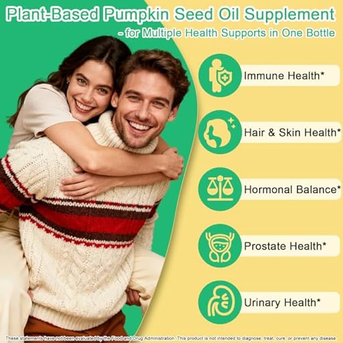 WellVeraVida Pumpkin Seed Oil with Saw Palmetto Drops-High Concentrated Pumpkin Seeds Oil Supplement for Hair, Bladder & Prostate Health丨 Cold Pressed, High Absorption Liquid for Women & Men丨NON-GMO, Vegan, 2Fl Oz - Image 3