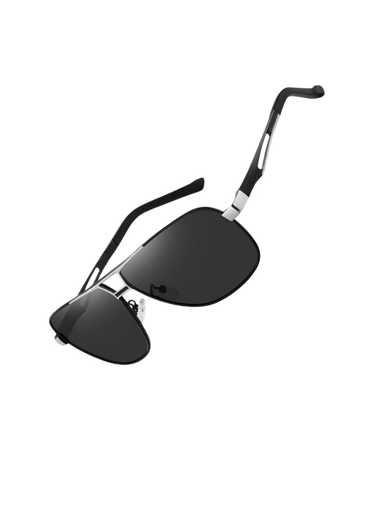 Polarized sunglasses, men's sunglasses, UV400 protective glasses, pilot sunglasses, glases for men , suitable for male and female driving, fishing, outdoor travel, and daily beach use. - Image 3