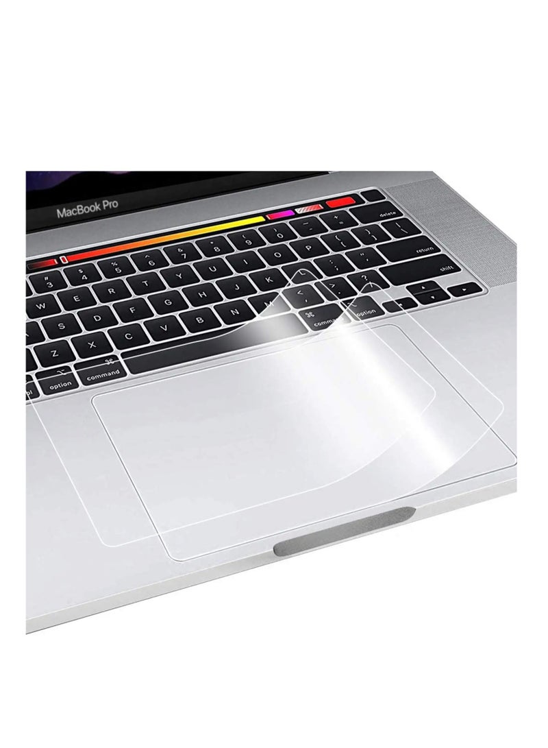 2PCS MacBook Pro 13 inch Trackpad Protector Cover for MacBook Pro 13" M2 A2338 2023 2022, 2021 2020 M1 A2289 A2251 Clear Matte Anti-Scratch Trackpad Skin - Image 1