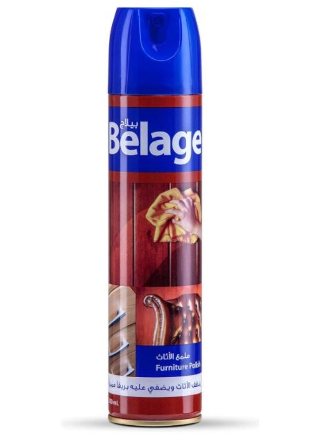 Belage Furniture Polish Spray Shine And Protection in One -300ml - Image 1