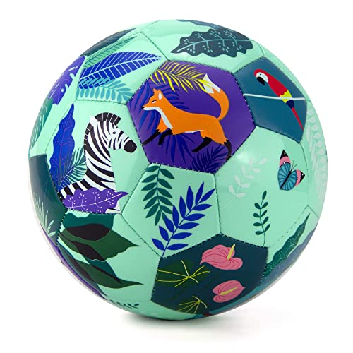 Daball Kid Soccer Ball Pump and Gift Box Included Size 3 Animal Kingdom - Image 1