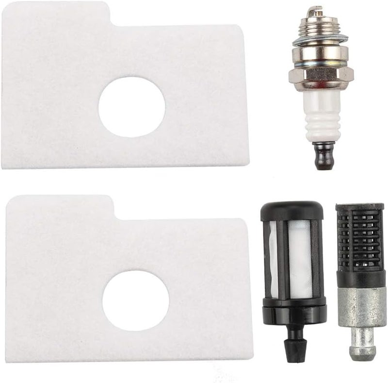 Kizut MS 170 MS180 Air Filter Tune Up Kit for STHIL MS170 MS180 017 018 Chainsaw 1130 124 0800 with MS170 MS180 Spark Plug Fuel Filter Oil Filter Chainsaw Parts - Image 1
