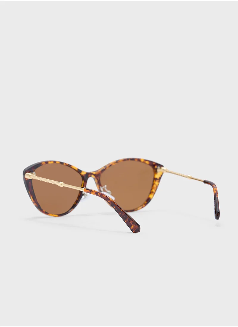 ايلا Polarized Cat Eye Sunglasses