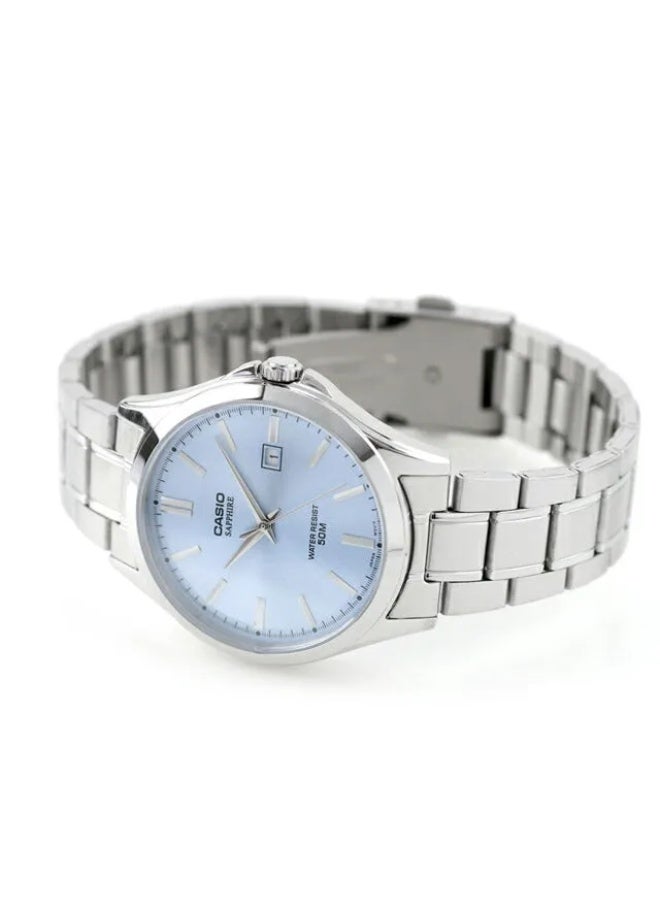 كاسيو ساعة رجالية تناظرية كاجوال - MTS-115D-2A2VDF - Image 3