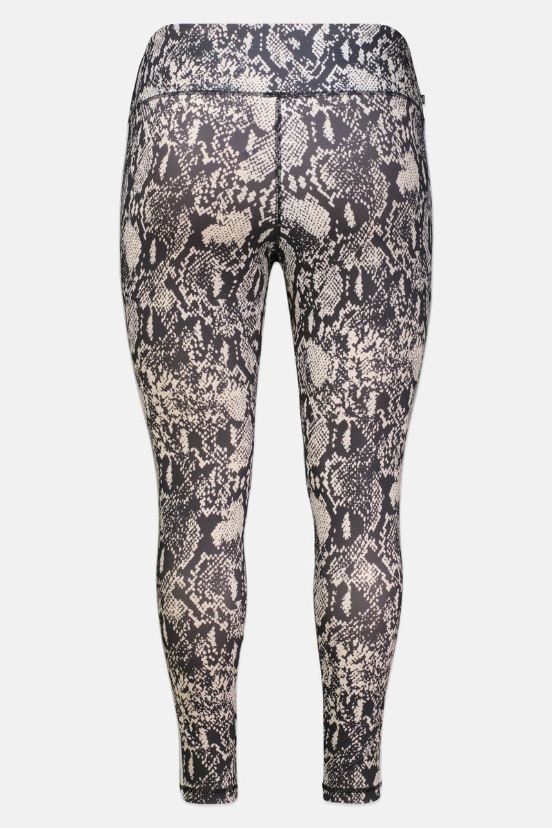 adidas Originals Women Plus Size Training Leggings, Multicolor - Image 2
