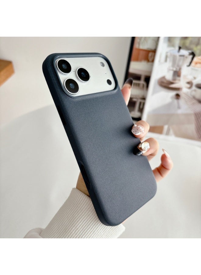 غلاف هاتف فاخر من القماش التقني المغناطيسي لهاتف iPhone 17 Pro Max مع زر التحكم بالكاميرا، غطاء حماية منسوج فاخر ومقاوم للسقوط والصدمات - Image 4