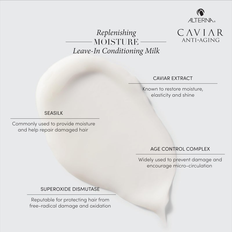 Alterna Caviar Anti-Aging Replenishing Leave-in Conditioning Milk, 5 fl. oz. - Image 3