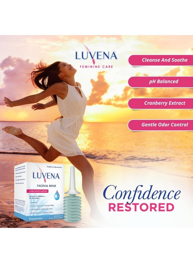 لوفينا غسول نسائي يومي شخصي من لوفينا - غسول لطيف للغاية للحفاظ على النضارة ومقاومة الرائحة - درجة حموضة متوازنة، خالٍ من البارابين - مهدئ (عبوة من قطعتين، زجاجات سعة 3 أونصات) - Image 4