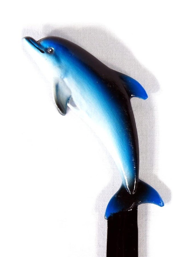 ال اكس فتاحة رسائل LX مطلية يدويًا على شكل دولفين أزرق - Image 2