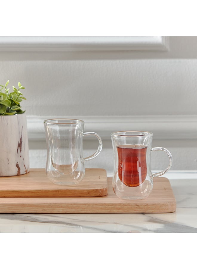 Sip Savor 2-Piece Double Wall Mug Set 100 ml