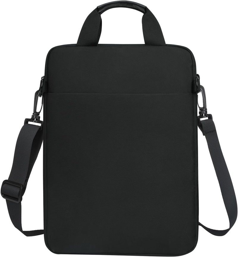 Gocokia 13-14.1 Inch Laptop Bag Three Pockets for MacBook Air, 13-inch MacBook Pro Retina,14.1 inch Laptop,Cross-body Shoulder Briefcase Bag,Messenger Bag Briefcase Handbag Carrying Case - Image 3