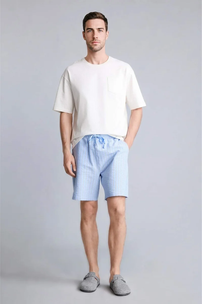 ديفاكتو 2 piece Boxy Fit Striped Set