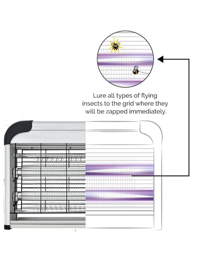 Electric Hanging Insect Killer 6W Power 24x41cm Size Effective Pest Control for Home and Outdoor Use Safe and Chemical Free Solution to Eliminate Mosquitoes, Flies and Other Insects (KF-3030)  - Image 3