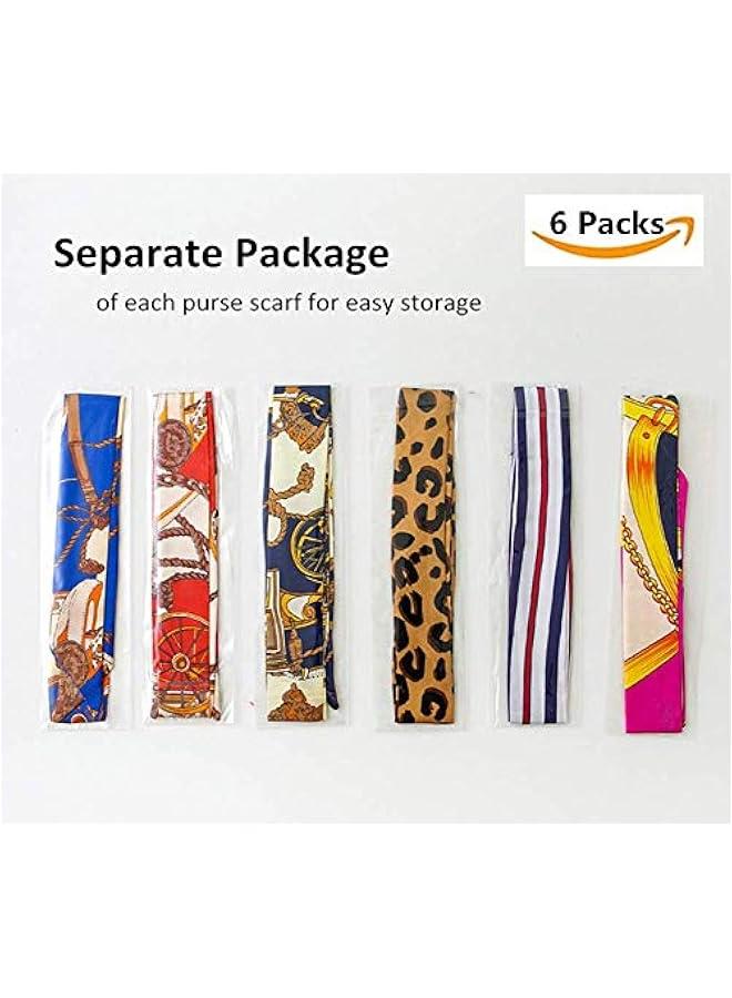 Arabest Silk Handbag Scarf and Wrap - Fashionable Head Band Cover for Bag and Purse - Image 4