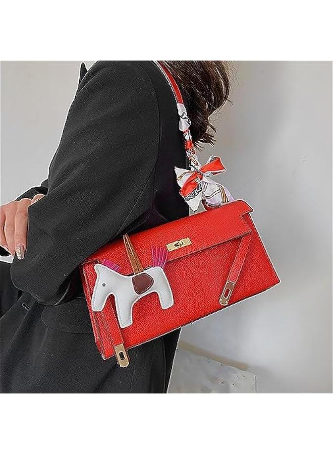 Arabest Silk Handbag Scarf and Wrap - Fashionable Head Band Cover for Bag and Purse - Image 5