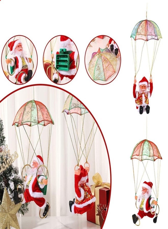 Archies SHOWPIECE Pack of 1(Parachute Santa) for Christmas deocration for Home Decor| Chirstmas Gift | Christmas Gifting Set Combo Pack_9 - Image 4