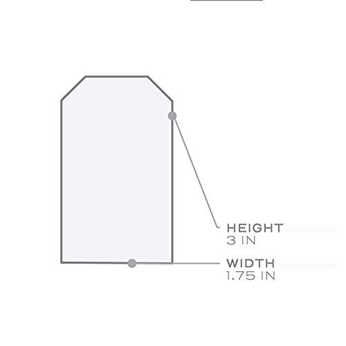 Dashleigh Printable Hang Tag Sticker Labels, 60 Blank White Gift Tag Shaped Stickers 1.75 x 3 Inch for Product Packaging, Small Business Branding - Self-Adhesive Label Sheets for Inkjet Laser Printer - Image 3