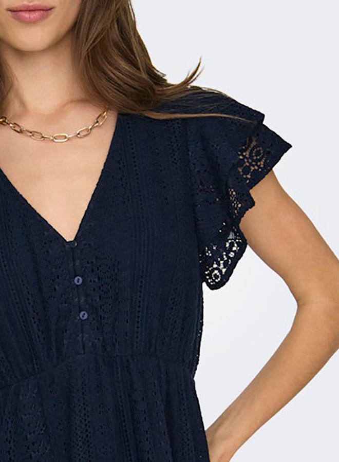 ONLY Onlhelena Lace Capsl Dress Wvn Noos - Image 5