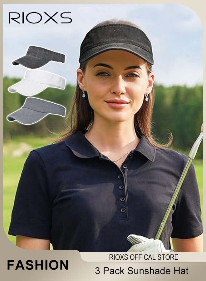 ريوكس القبعات الرياضية، وثلاث قبعات للرجال والنساء، وقبعات بيسبول فارغة، وقبعات عامة للرجال والنساء، وقبعات للجولف ولعبة التنس الترفيهية في الهواء الطلق  - Image 1