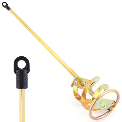 VIXAVI Paint Mixer for Drill Drill Paint Mixer Works with Any Drill Bit RustProof Paint Stirrer for Drill Paint Stirring Drill Attachment for 15 Gallon Bucket Drill Mixer for Paint Resin Epoxy - Image 1