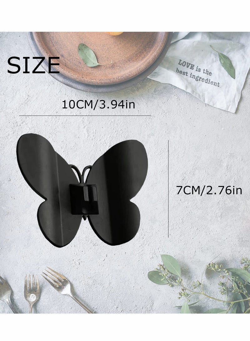 SYOSI 4Pcs Cord Organizer, Wire Holder Organizer to Stick on Home Appliances, Clip for Coffee Maker Stirrer Air Fryer (Black,White) - Image 5