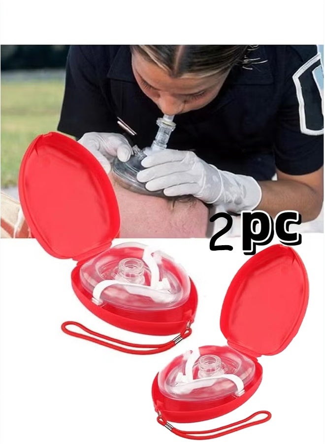 CGSYJ Choking Emergency Device Respiratory Training Trainer Rescue Mask CPR Device Rescue Device Training Products Family Removal Device for Suffocation Removing Blocked Objects Aid Device(2pcs)  - Image 1