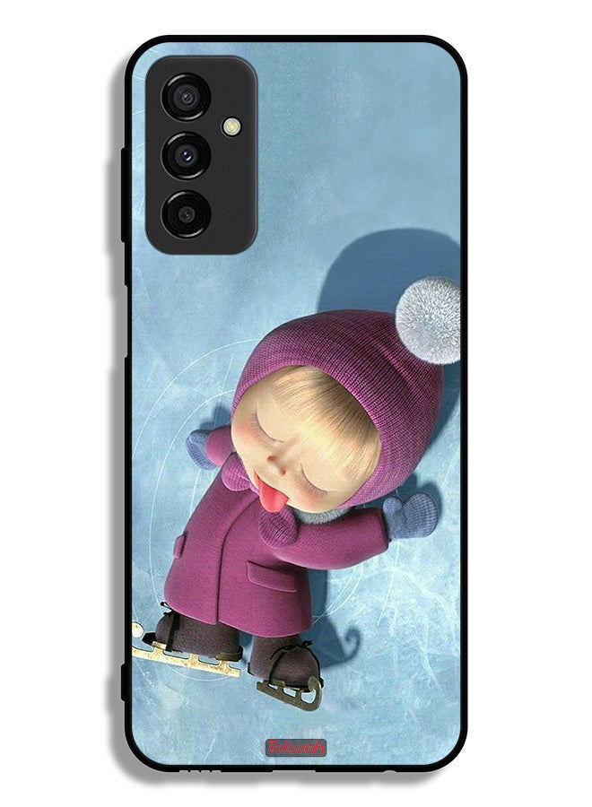 Tolwak Samsung Galaxy M23 Protective Case Cover Cute Dolly - Image 2
