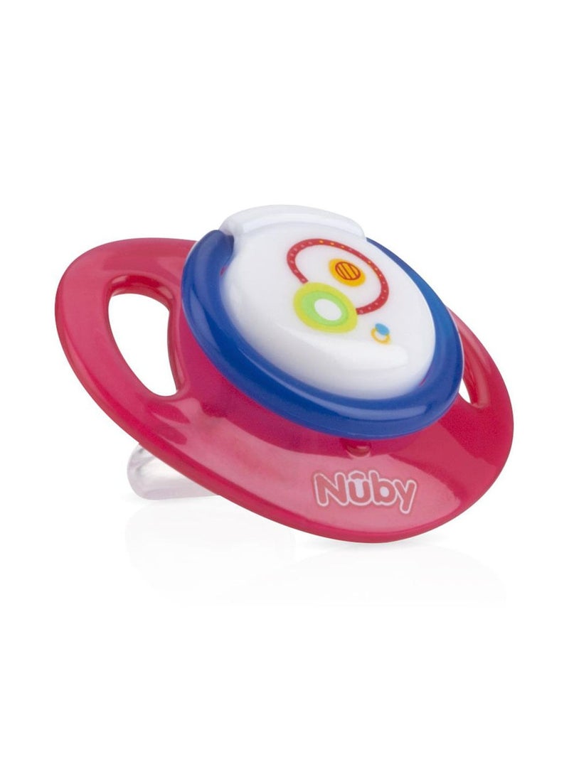Nuby Printed pacifier with polypropylene shell and protective cover, assorted  - Image 4