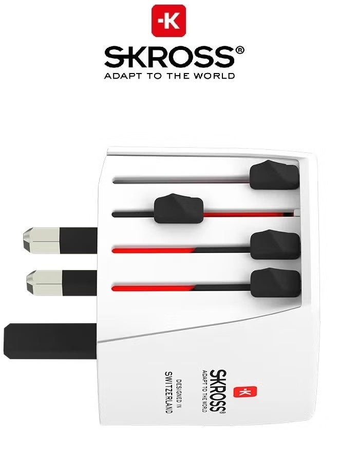 سكروس محول سفر عالمي من SKROSS، متوافق مع أكثر من 200 دولة، محول طاقة مدمج - Image 2