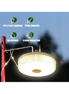 Generic Multi-function Camping Lamp XTE LED+ SMD Warm Light + RGB Light String KXK-828 10meters  - Image 4