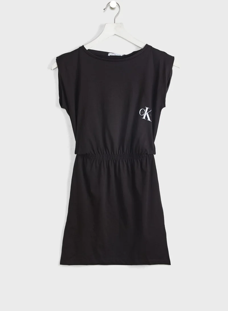Calvin Klein Jeans Kids Micro Monogram Dress