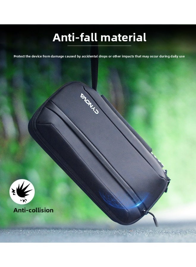 CYNOVA Portable Storage Case for Insta360 X5 Camera – Waterproof Shockproof Carrying Bag with Precise Slot Design, Multi-Pocket Organizer, and Durable 900D Fabric - Image 5