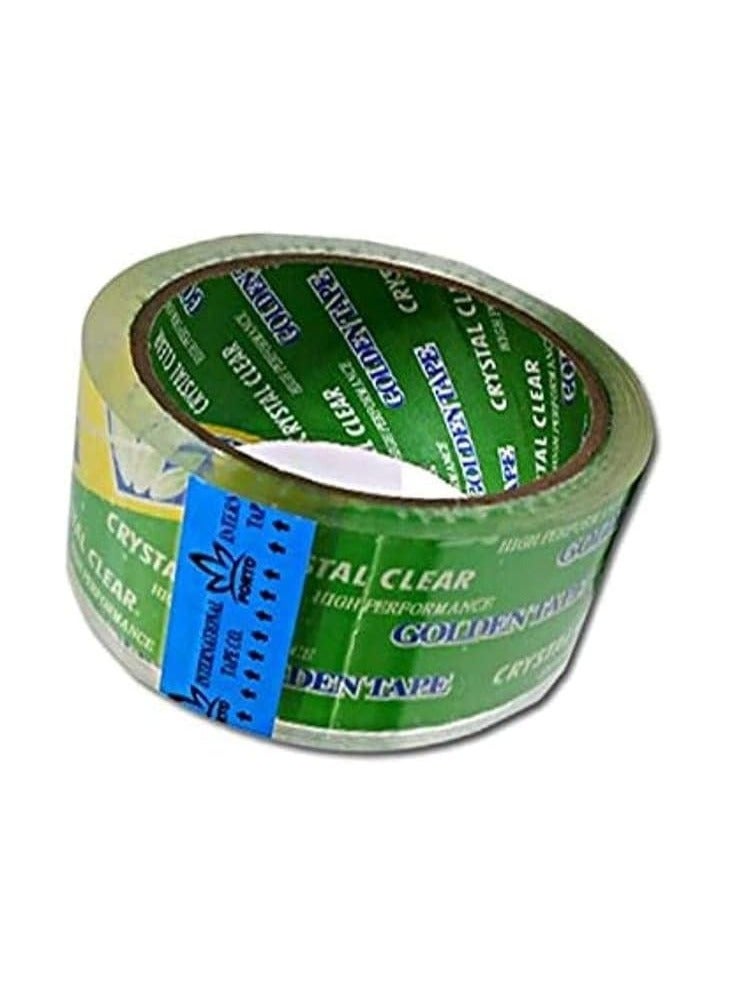 شريط تغليف شفاف عالي القوة – 60 متر للتغليف والتثبيت