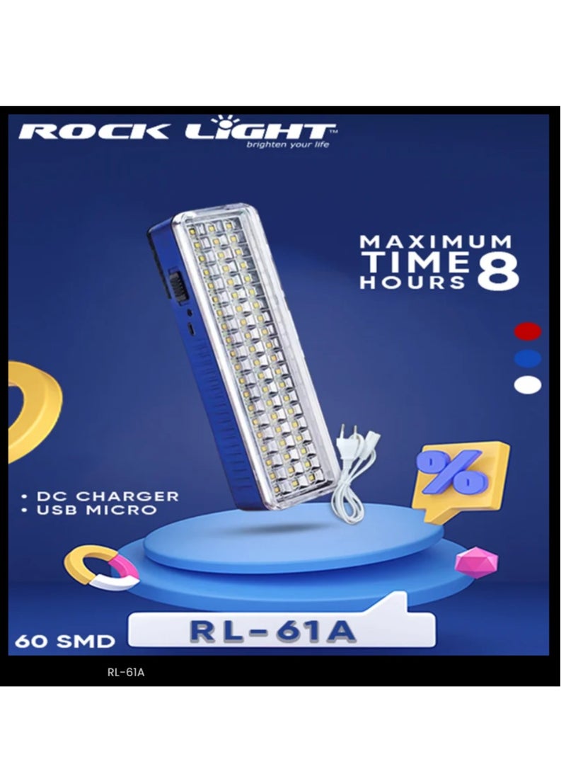 ROCK LIGHT Rocklight RL-61A LED EMERGENCY LIGHT Superior Illumination Meets Convenience 