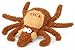 Multipet Tick Dog Toy Small Soft Plush Tick Dog Toy Tick Squeaky Dog Toy Plush Brown 6 Officially Licensed - Image 3