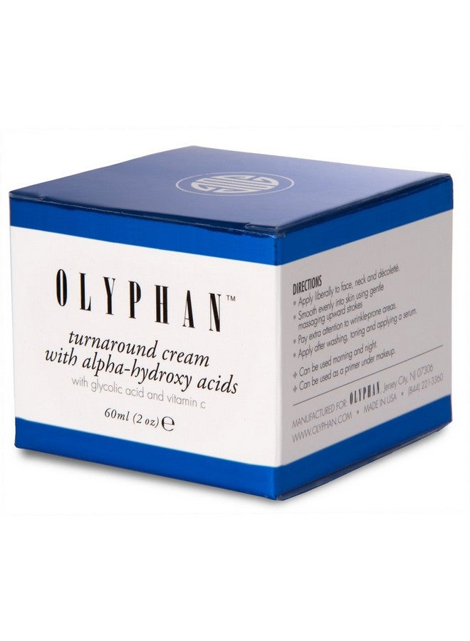 أوليفان كريم أوليفان بحمض ألفا هيدروكسي للوجه، أفضل مرطب ومقشر للوجه بحمض الجليكوليك، كريم مضاد للشيخوخة مع حمض ألفا هيدروكسي للبشرة المعرضة لحب الشباب؛ مقشر طبيعي نهاري وليلي للنساء والرجال - Image 4