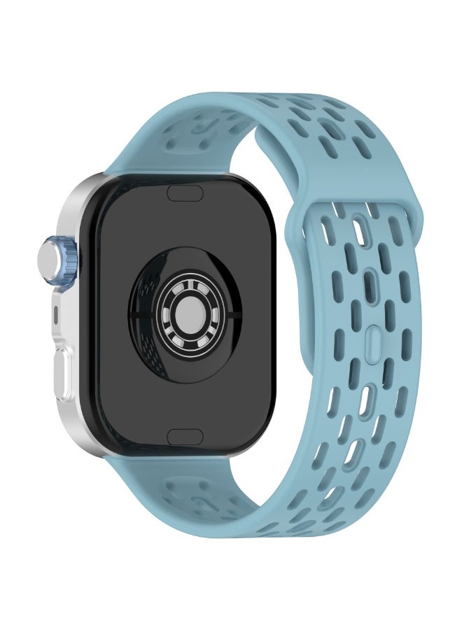 Silicone sports strap for Huawei Fit 5/Fit 5 Pro/Fit 4/3/4Pro watch, breathable replacement bracelet wristband for Huawei Watch Fit 5/5 Pro. - Image 2