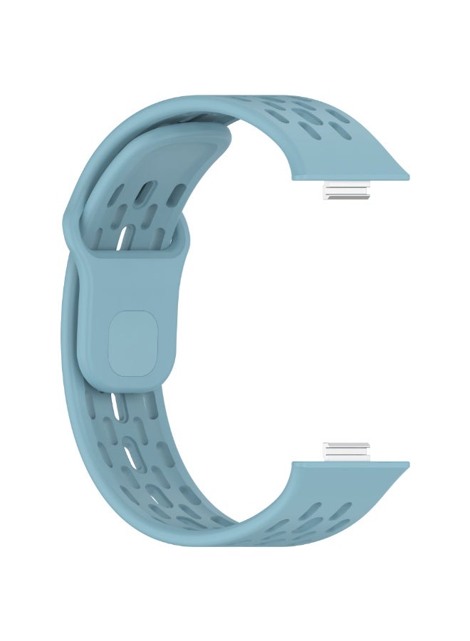Silicone sports strap for Huawei Fit 5/Fit 5 Pro/Fit 4/3/4Pro watch, breathable replacement bracelet wristband for Huawei Watch Fit 5/5 Pro. - Image 3