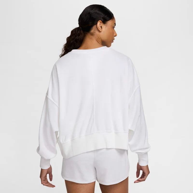Nike White Women's Heritage Graphic Tennis Sweatshirt for Women | Best Price UAE