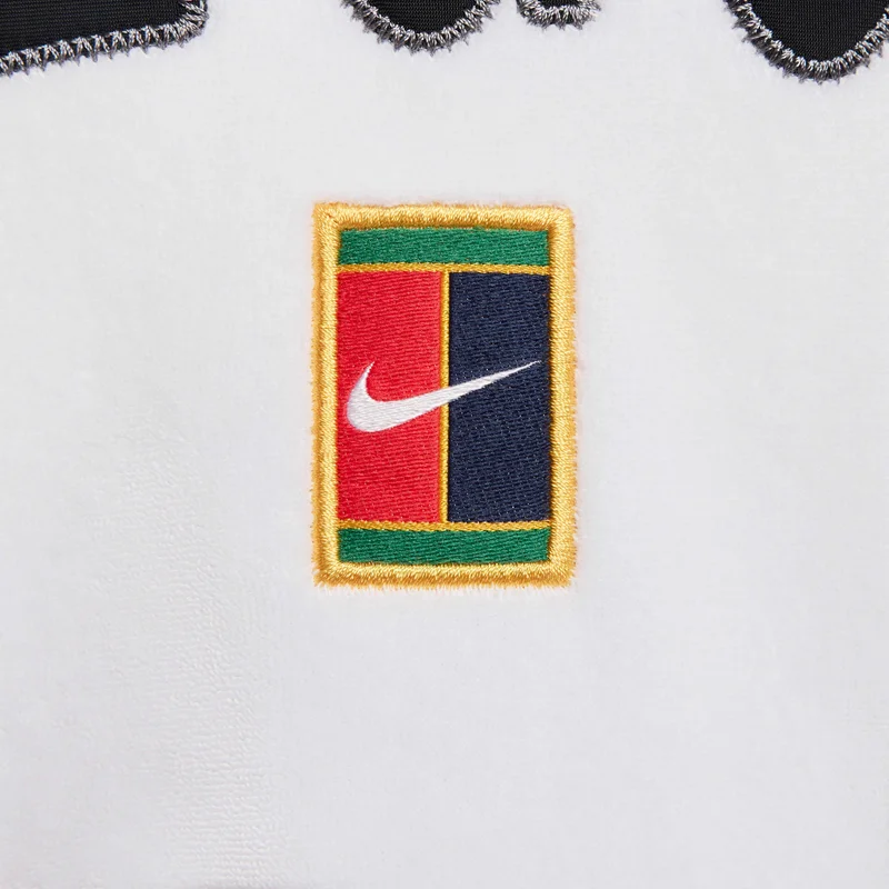 Nike White Women's Heritage Graphic Tennis Sweatshirt for Women | Best Price UAE