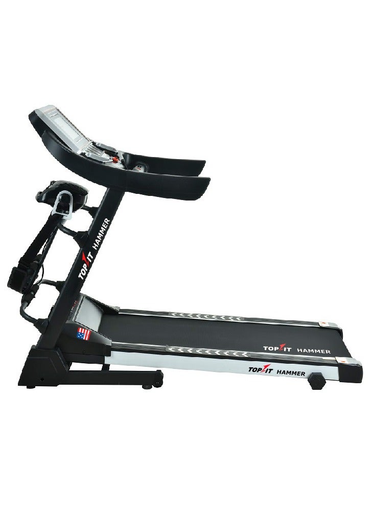 Topfit Top Fit MT-377MS Heavy Duty Treadmill – 150kg Max Weight, Massage Belt for Home Fitness - Image 2