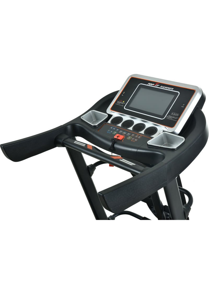 Topfit Top Fit MT-377MS Heavy Duty Treadmill – 150kg Max Weight, Massage Belt for Home Fitness - Image 5