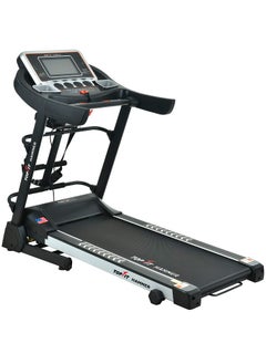 جهاز مشي بشاشة ديجيتال وتحمل وزن حتى 150 كيلوجرام  من توب فيت، MT-377ms، أسود  - Image 1