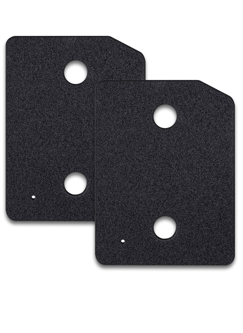 Dryer Filters 2 Pack  Foam Filter Replacement for Miele 9164761 T1 Heat Pump Tumble Dryers Double Layer Filter Toe-Kick Lint Foam Filter Replacement Washable and Reusable