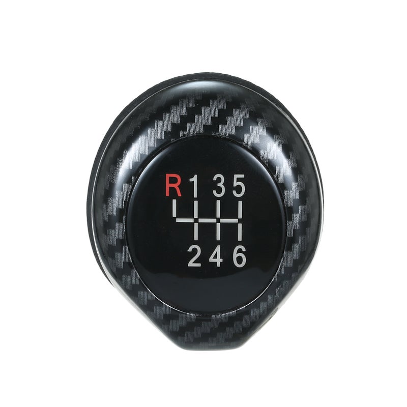 مقبض تحويل سرعات LED من ألياف الكربون 6 سرعات لاستبدال سيارات BMW سيريات 1 3 5 6 و M و X1 X3 X5 و نماذج E60 E61 E65 E83 E84 E90 E91 E92 - Image 2