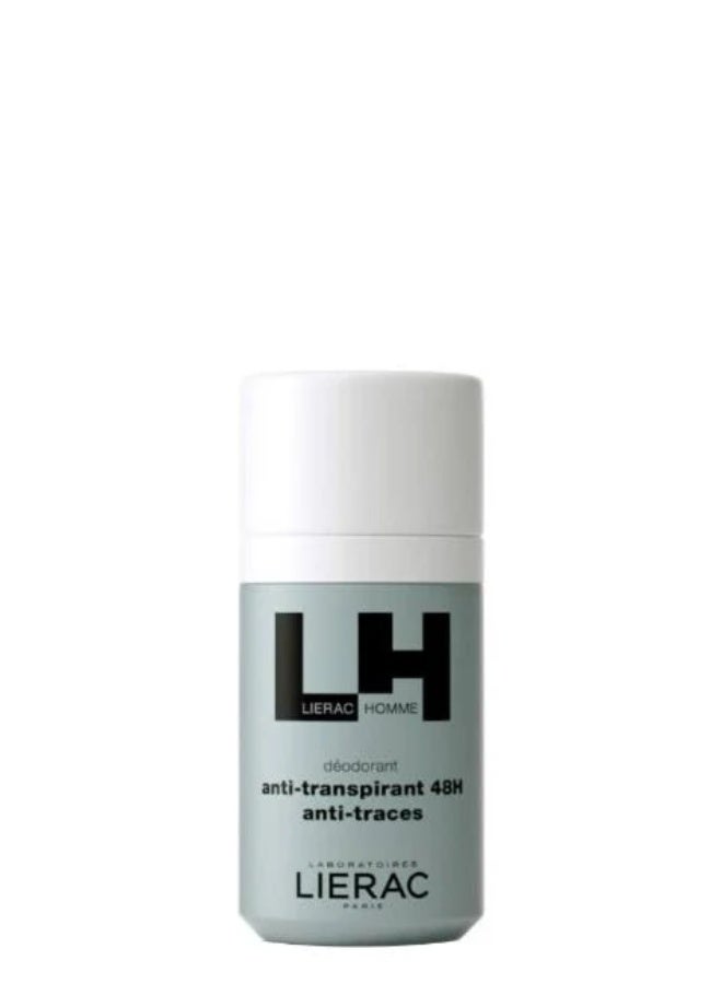 Lierac Homme 48h Anti-Perspirant & Deodorant Roll-On 50ml - Image 1