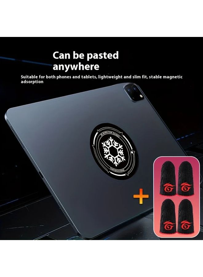 Phone And Tablet Cooling Pad With Gaming Grip For 9cm 3.54inch Even Heat Dissipation - Image 4