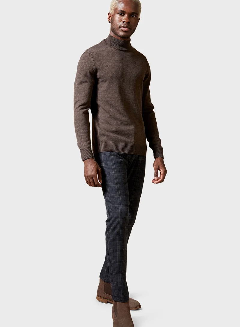 DeFacto Knitted Turtle Neck Sweater